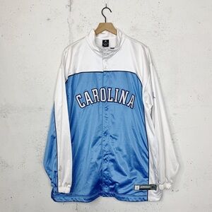 Jordan Nike North Carolina Tarheels Sports Button Vintage Track Jacket Size XL